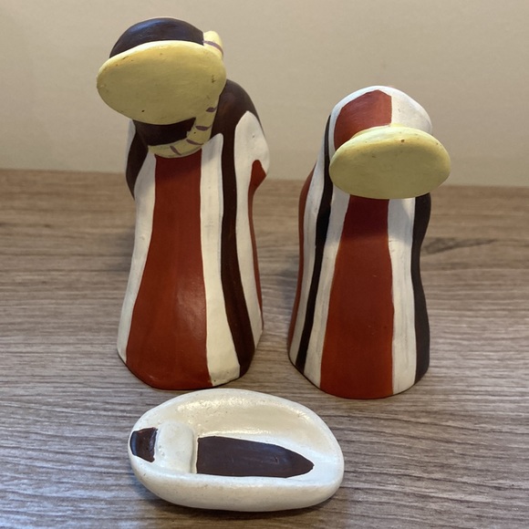 Ciap Peru terra cotta figurines nativity folk art - Picture 3 of 13